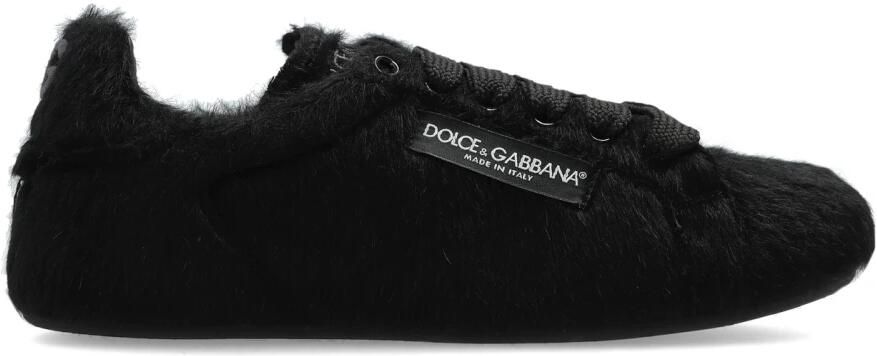 Dolce & Gabbana Fur Sneakers