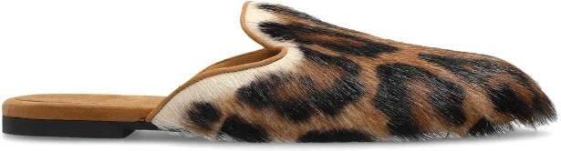 Dolce & Gabbana Futrzane Slippers