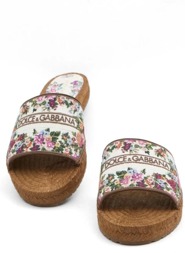 Dolce & Gabbana Geborduurde Espadrille Sandalen - Foto 2