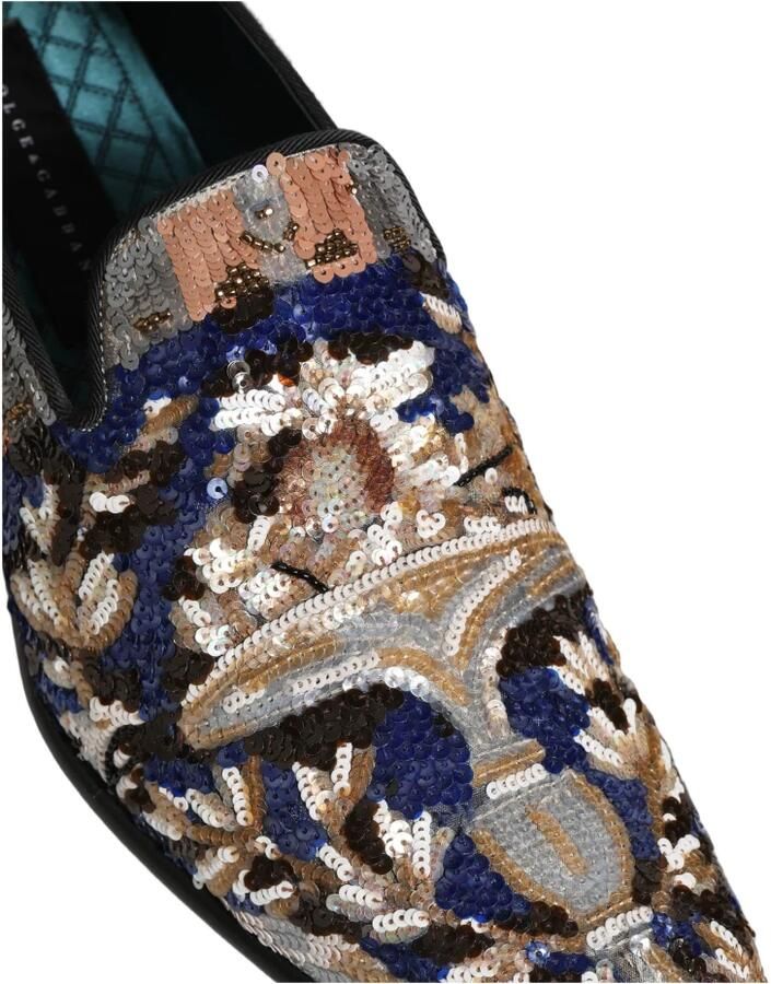 Dolce & Gabbana Geborduurde Loafers met Pailletten - Foto 2