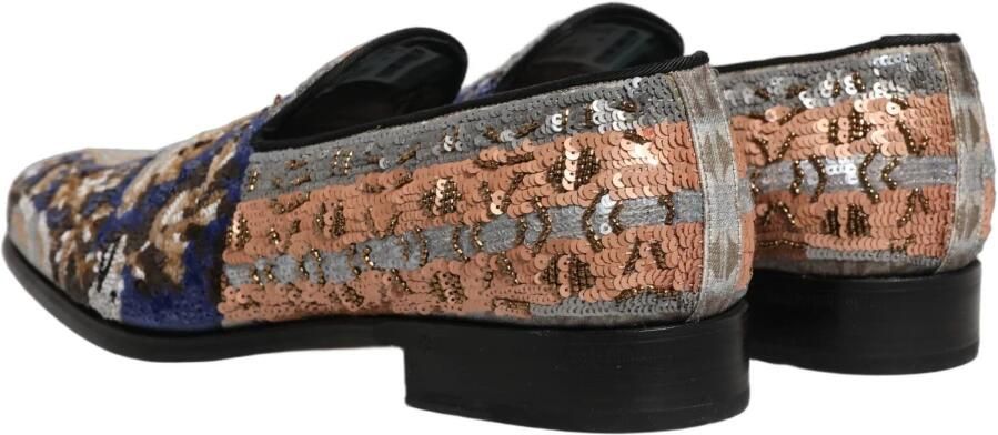 Dolce & Gabbana Geborduurde Loafers met Pailletten - Foto 5