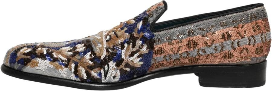 Dolce & Gabbana Geborduurde Loafers met Pailletten - Foto 7