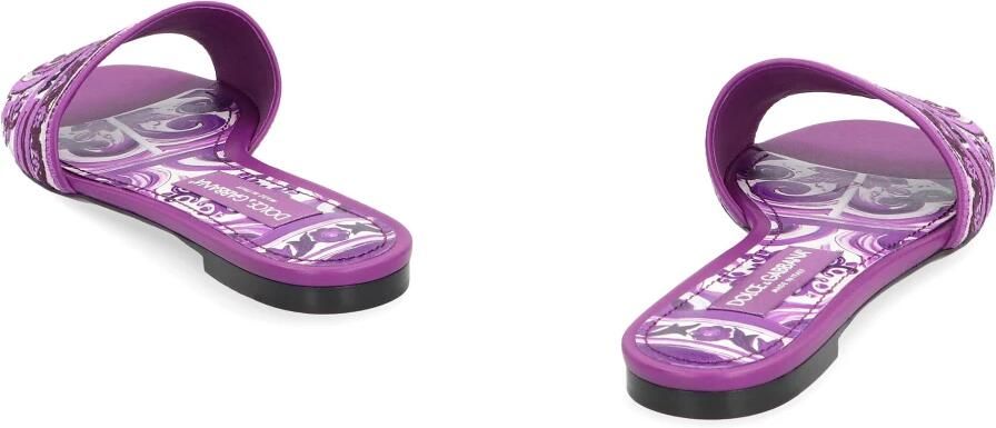 Dolce & Gabbana Geborduurde Slippers - Foto 2