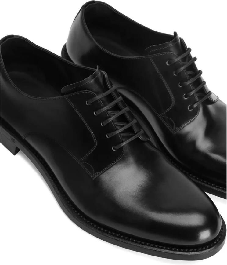 Dolce & Gabbana Gekreukt Kalfsleren Derby - Foto 2