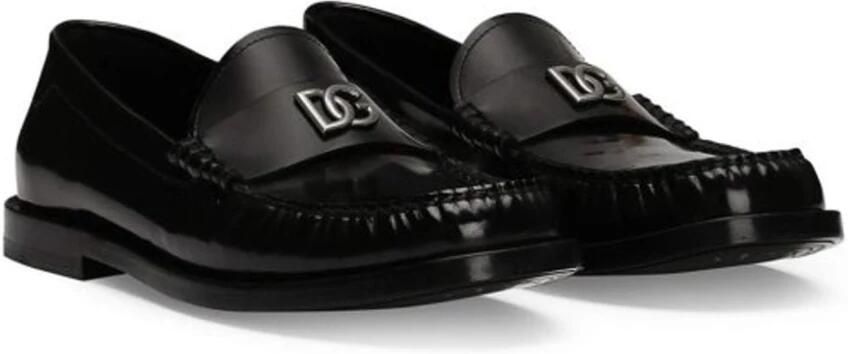 Dolce & Gabbana Gepolijste Kalfsleren Loafers - Foto 2