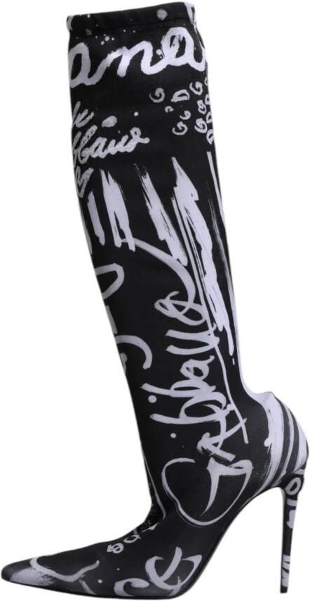 Dolce & Gabbana Hoge hak Gedrukte Soklaarzen Stijl - Foto 2