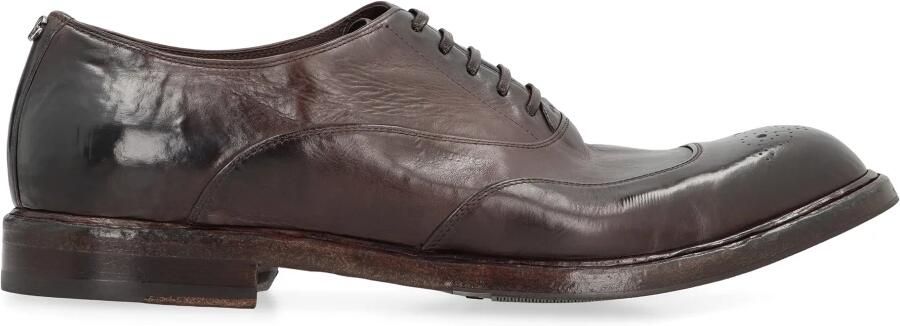 Dolce & Gabbana Geveterde schoenen van gewassen kalfsleer