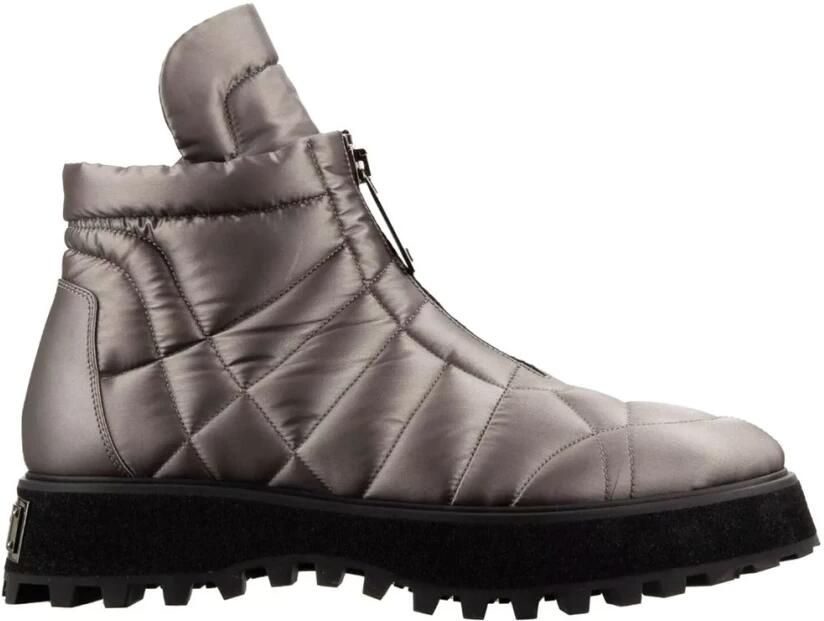 Dolce & Gabbana Gewatteerde Nylon Enkelboot