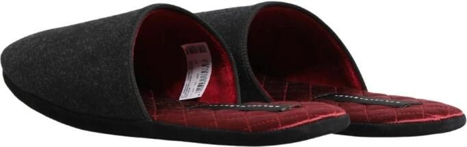 Dolce & Gabbana Gewatteerde wollen kasjmier pantoffels - Foto 4