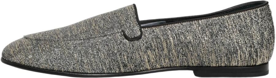 Dolce & Gabbana Glitter Lurex DG Logo Dress Loafers - Foto 7