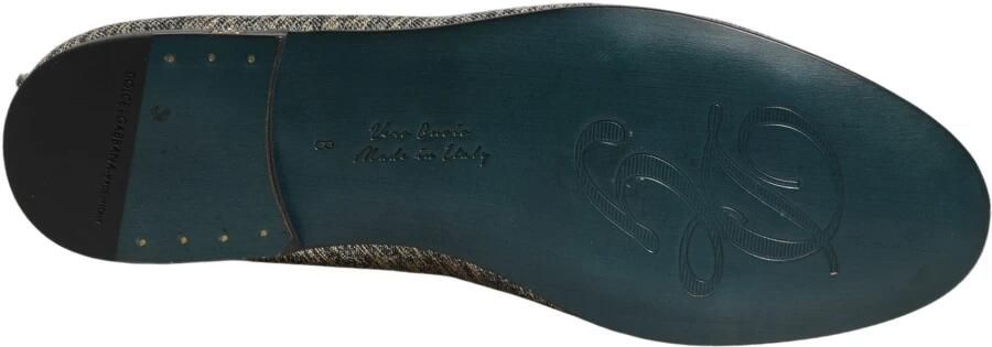 Dolce & Gabbana Glitter Lurex DG Logo Dress Loafers - Foto 6