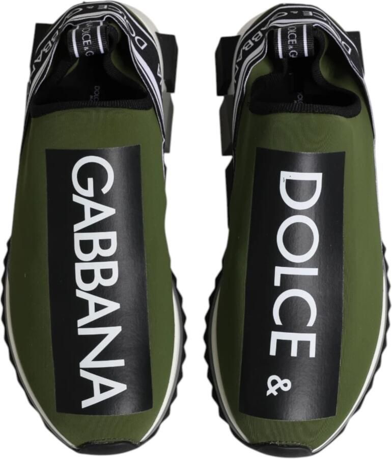 Dolce & Gabbana Groene Logo Lage Top Sorrento Sneakers - Foto 2