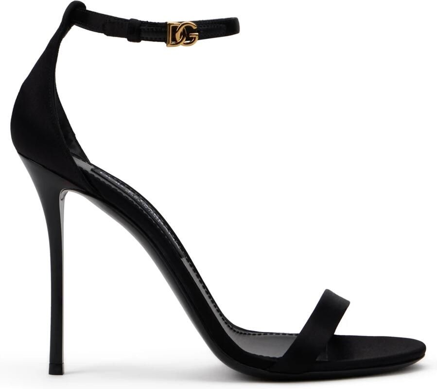 Dolce & Gabbana Hakken in lakleer en fluweel