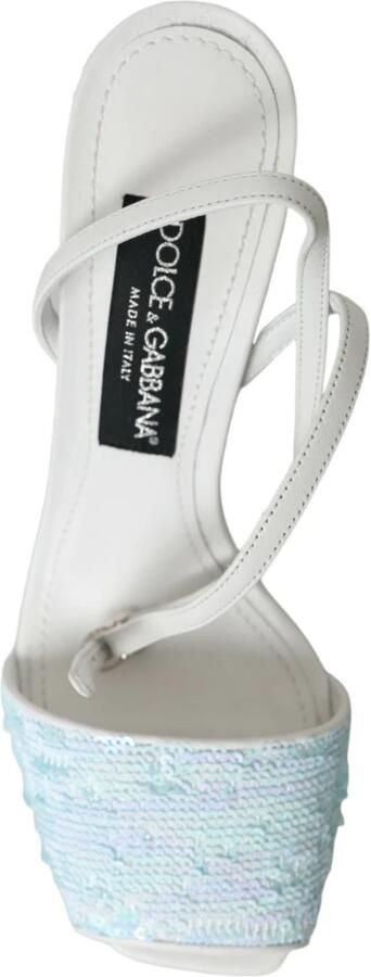 Dolce & Gabbana Paillet Enkelband Sandalen - Foto 2