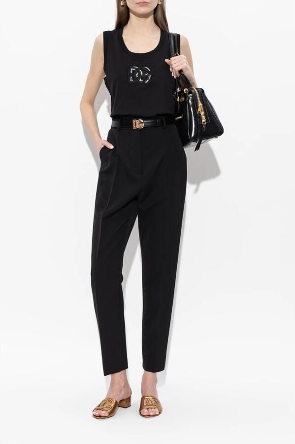 Dolce & Gabbana Heeled Mules met Logo - Foto 3