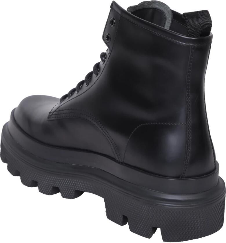 Dolce & Gabbana Heren Schoenen Enkellaarsjes Zwart Aw23