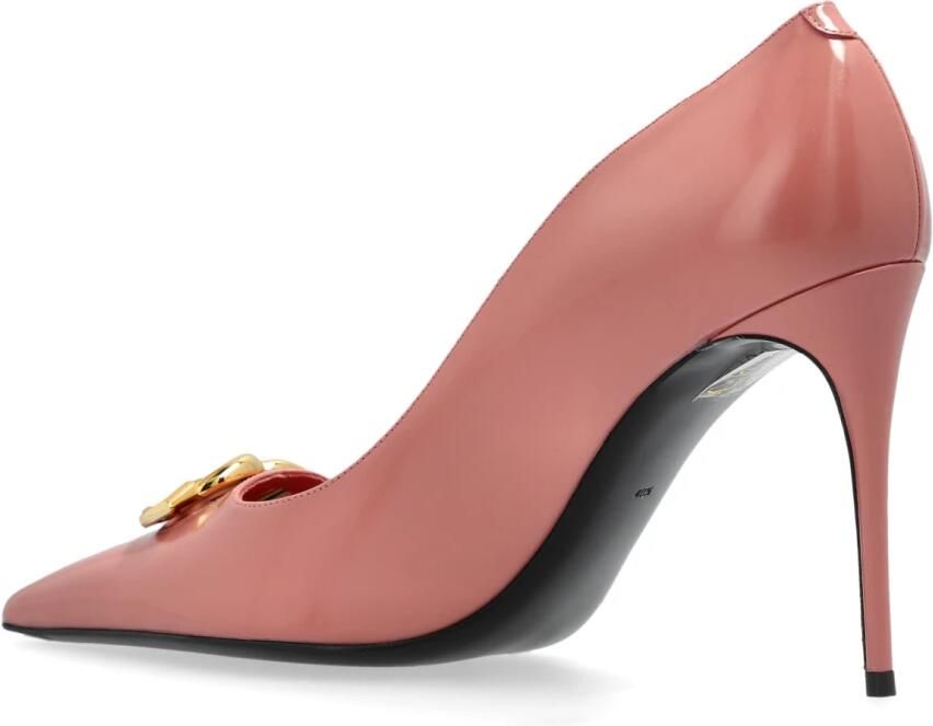 Dolce&Gabbana Hoge hakken 'Lollo' Pumps in roze - Foto 2