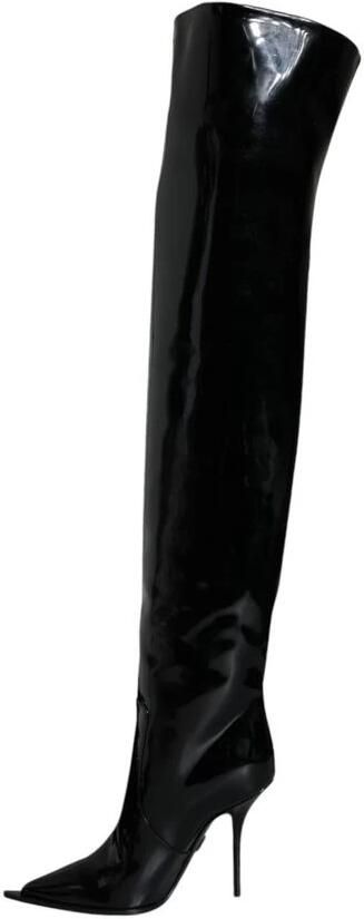Dolce & Gabbana Prachtige dijhoge laarzen - Foto 3
