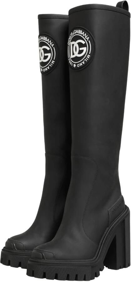 Dolce & Gabbana Platform boots Zwart Dames - Foto 5