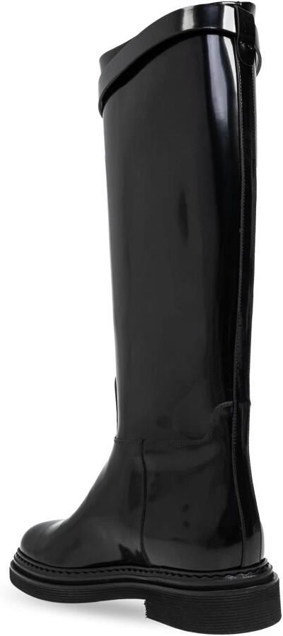 Dolce & Gabbana Hoge Laarzen in Ruitersportstijl Black Dames - Foto 4