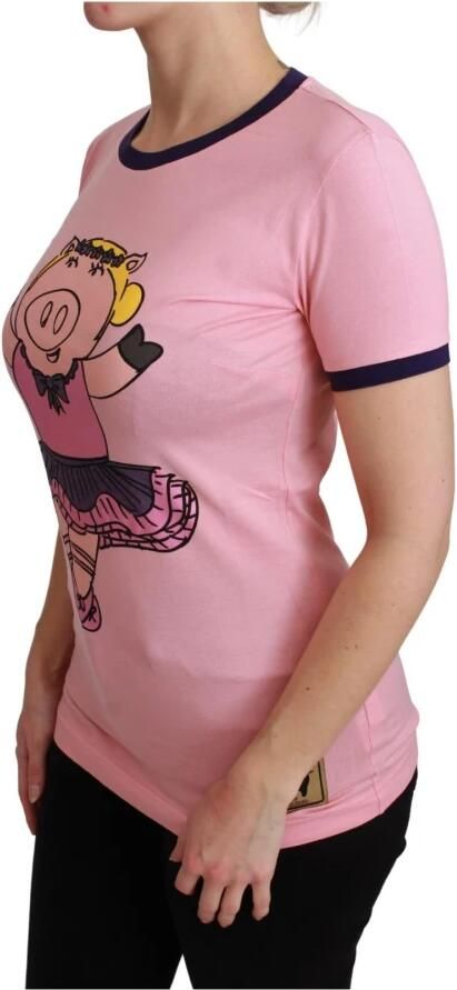 Dolce & Gabbana Jaar van het Varken Ballerina T-shirt