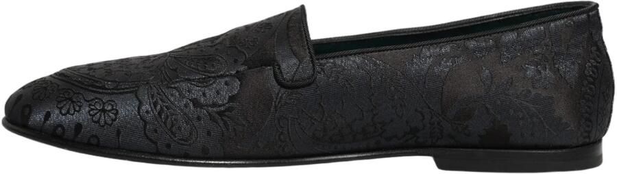 Dolce & Gabbana Jacquard leren instaploafers - Foto 7