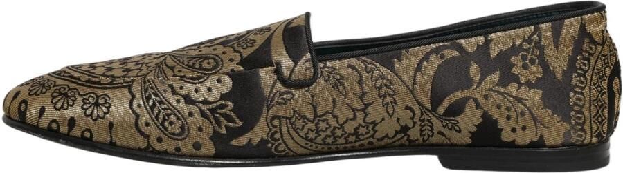 Dolce & Gabbana Jacquard leren instaploafers - Foto 7