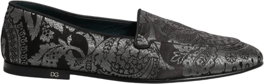 Dolce & Gabbana Jacquard leren instaploafers