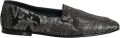 Dolce & Gabbana Jacquard leren instaploafers - Grijs