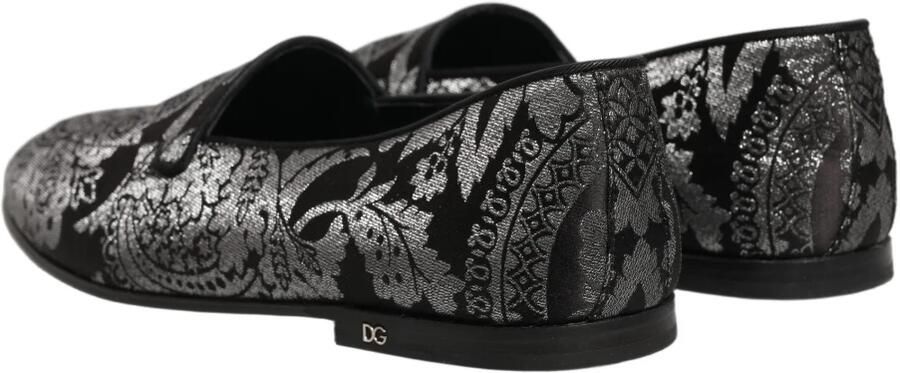 Dolce & Gabbana Jacquard leren instaploafers - Foto 3