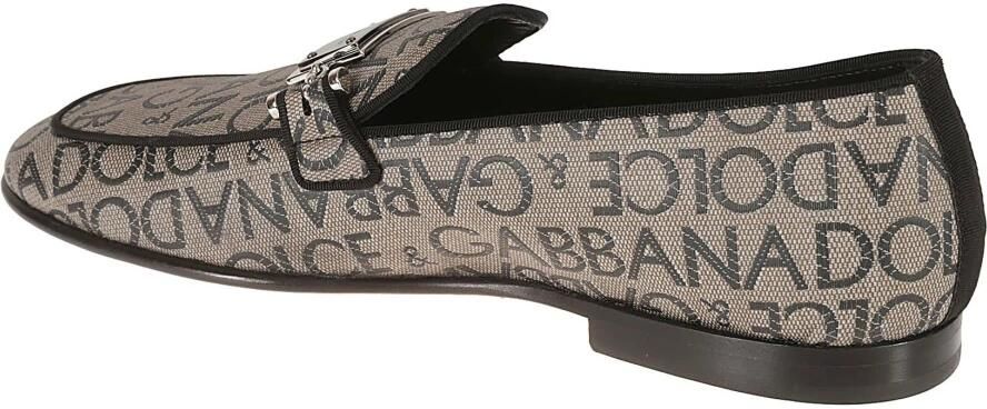 Dolce & Gabbana Bruine Loafers met Handtekening Monogram - Foto 2