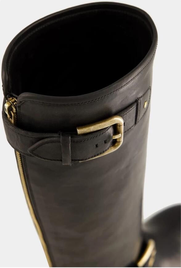 Dolce & Gabbana Kalfsleren Bikerlaarzen - Foto 2