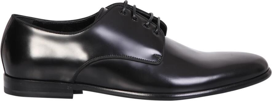 Dolce & Gabbana Zwarte platte schoenen Derby Antik Black Heren - Foto 3