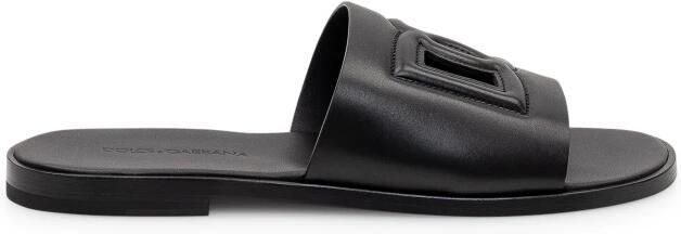 Dolce & Gabbana Kalfsleren sandaal - Foto 4