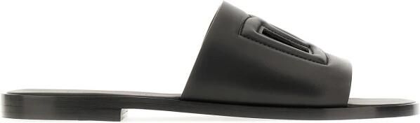 Dolce & Gabbana Kalfsleren Slippers