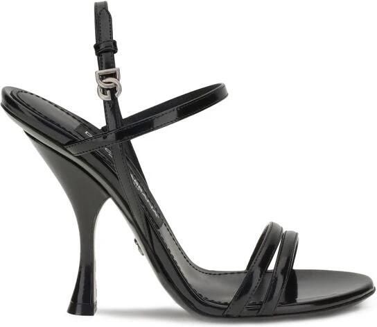 Dolce & Gabbana Keira leren sandalen