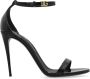 Dolce & Gabbana Zwarte Patentleren Hoge Hak Sandalen Zwart Dames - Thumbnail 1