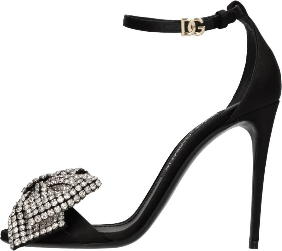 Dolce & Gabbana Keira Satin Sandalen