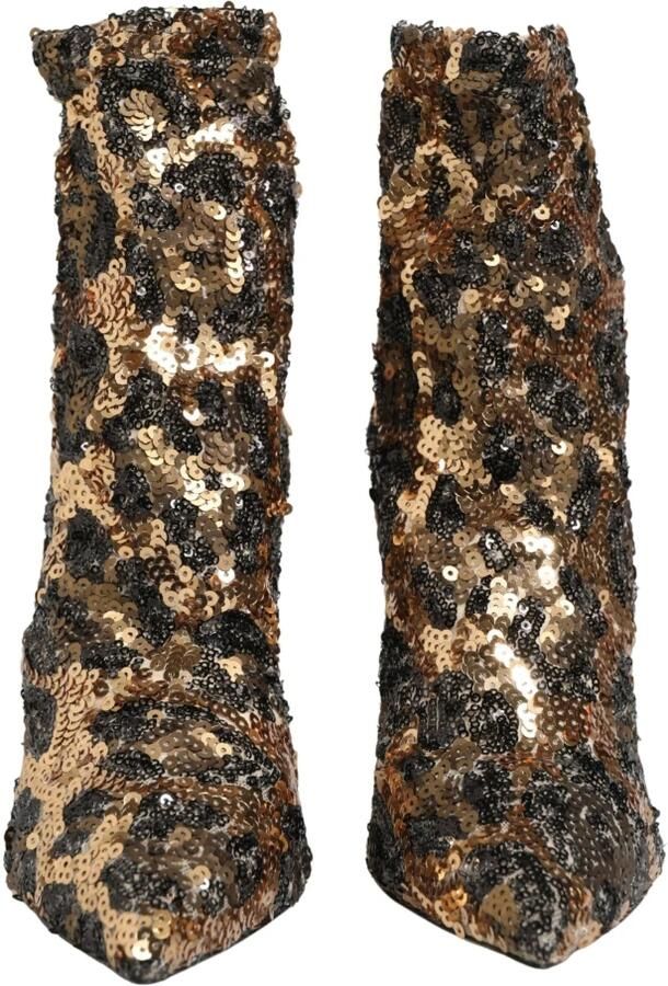 Dolce & Gabbana Lori sequined booties - Foto 5