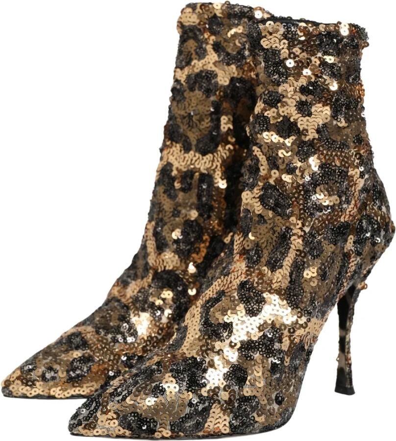 Dolce & Gabbana Lori sequined booties - Foto 3