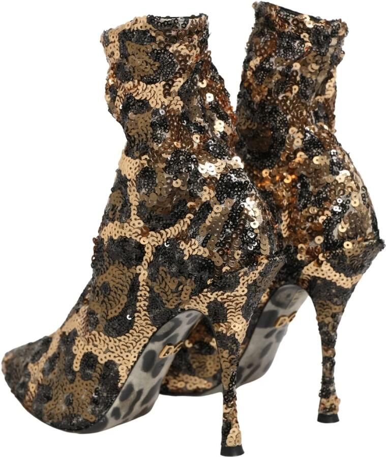 Dolce & Gabbana Lori sequined booties - Foto 4
