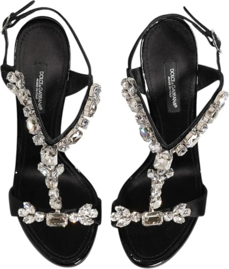 Dolce & Gabbana Kristalversierde Stiletto Sandalen