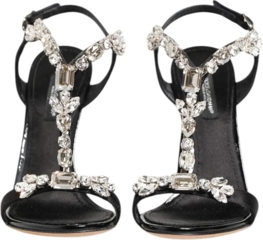 Dolce & Gabbana Kristalversierde Stiletto Sandalen
