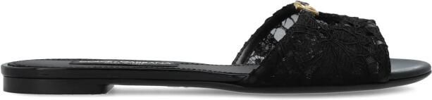 Dolce & Gabbana Ciabatta Flat in Pizzo - Foto 5