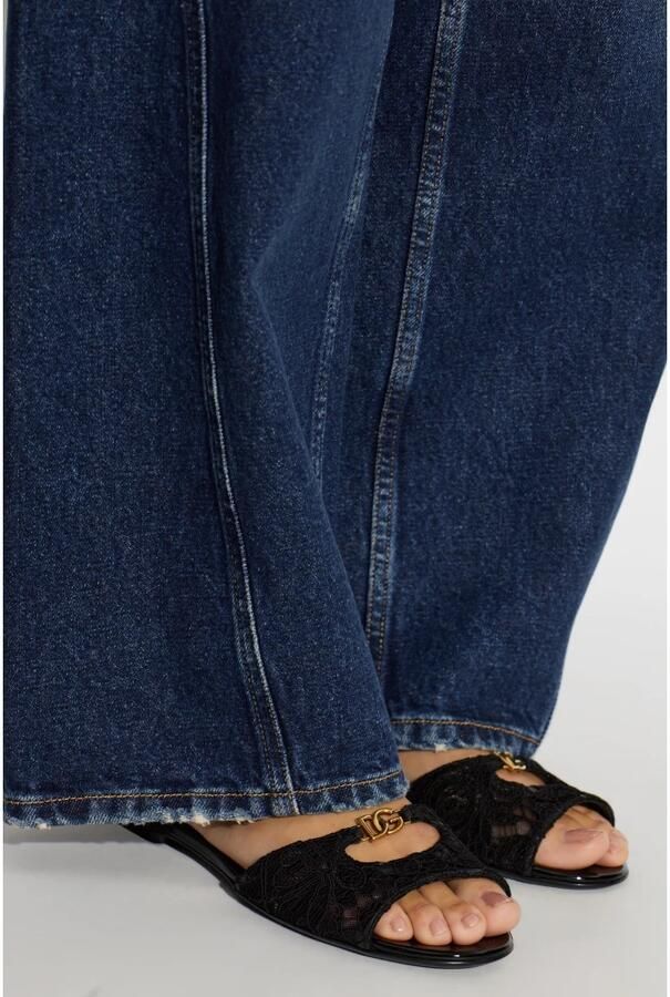 Dolce & Gabbana Ciabatta Flat in Pizzo - Foto 2
