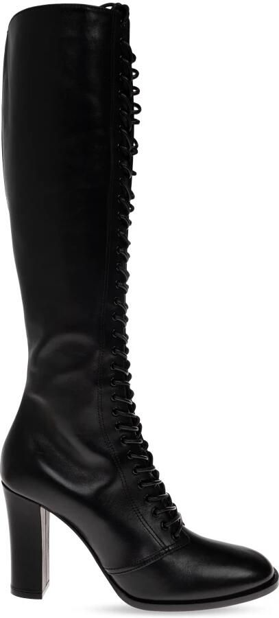 Dolce & Gabbana Lace-up Knee-high Laarzen