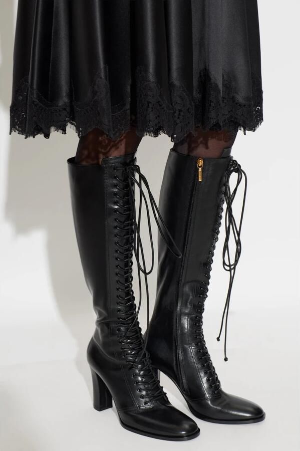 Dolce & Gabbana Lace-up Knee-high Laarzen - Foto 2