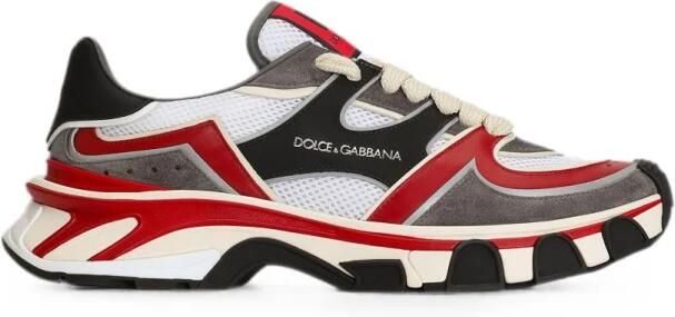 Dolce & Gabbana Lage Sneakers met Mesh-details