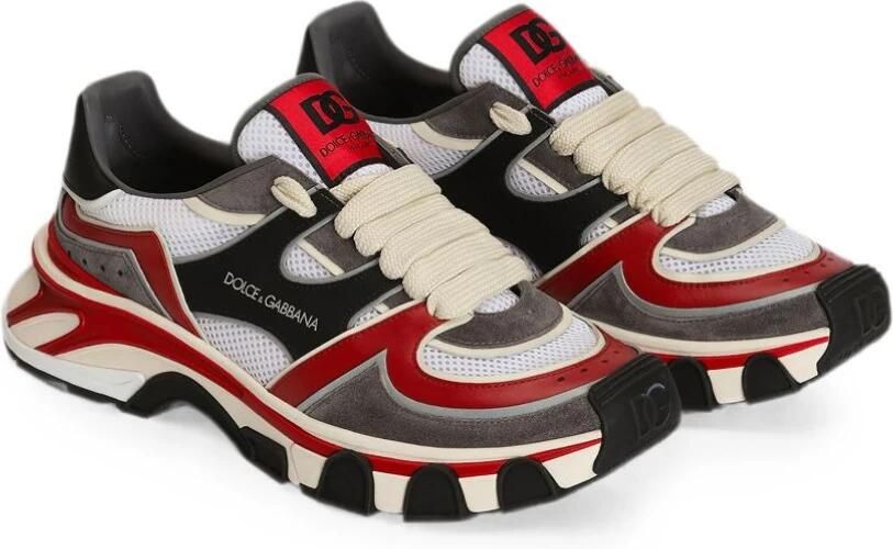 Dolce & Gabbana Lage Sneakers met Mesh-details - Foto 3
