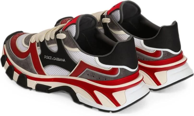 Dolce & Gabbana Lage Sneakers met Mesh-details - Foto 4